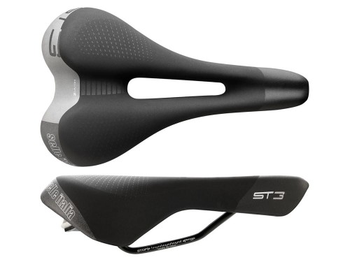 Siodło SELLE ITALIA SPORTOURING ST 3 SUPERFLOW S (id match S3), Fec Alloy Rail, Soft-Tek, Light Gel, 406g (NEW)