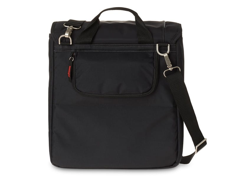 Sakwa miejska pojedyncza BASIL SPORT DESIGN COMMUTER BAG 18L, tablet/notebook, mocowanie na haki Hook-On System, wodoodporny poliester, black (NEW)