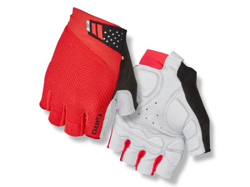 Rękawiczki męskie GIRO MONACO II GEL krótki palec bright red roz. S (obwód dłoni 178-203 mm / dł. dłoni 175-180 mm) (NEW)