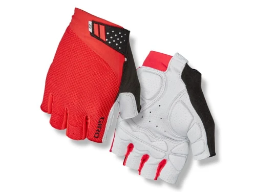 Rękawiczki męskie GIRO MONACO II GEL krótki palec bright red roz. M (obwód dłoni 203-229 mm / dł. dłoni 181-188 mm) (NEW)