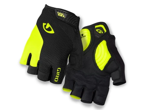 Rękawiczki męskie GIRO STRADE DURE SG krótki palec black highlight yellow roz. S (obwód dłoni 178-203 mm / dł. dłoni 175-180 mm) (NEW)