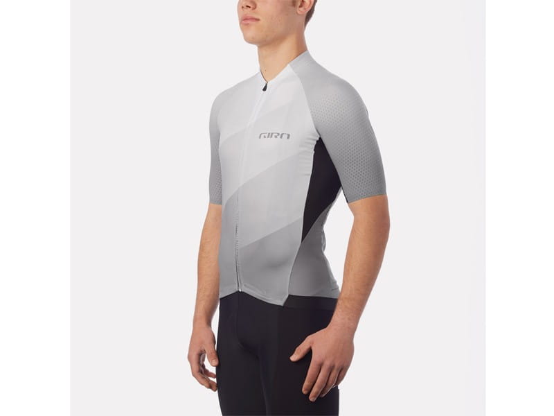 Koszulka męska GIRO CHRONO PRO JERSEY krótki rękaw white cascade roz. M (DWZ)