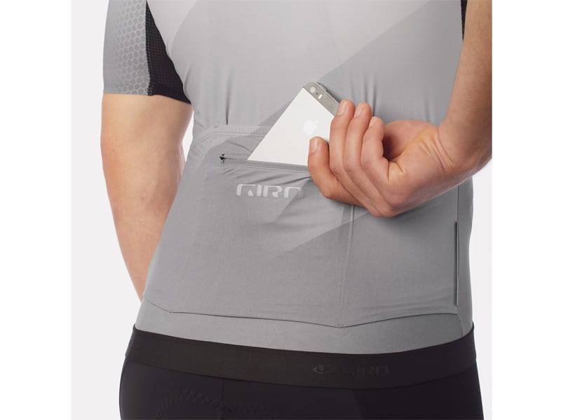 Koszulka męska GIRO CHRONO PRO JERSEY krótki rękaw white cascade roz. M (DWZ)