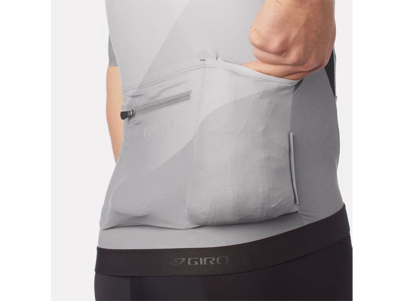Koszulka męska GIRO CHRONO PRO JERSEY krótki rękaw white cascade roz. M (DWZ)