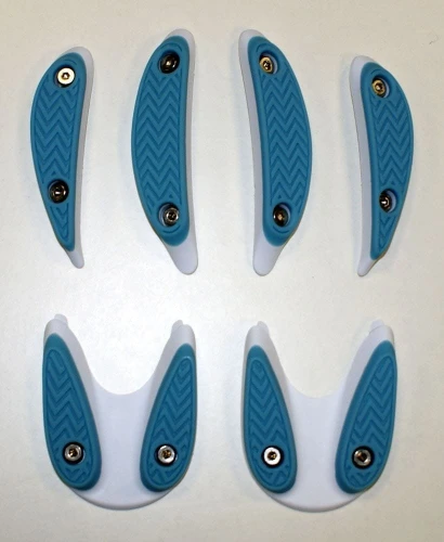 Obcasy do butów mtb GIRO WALKING PAD white mlk blue roz.37