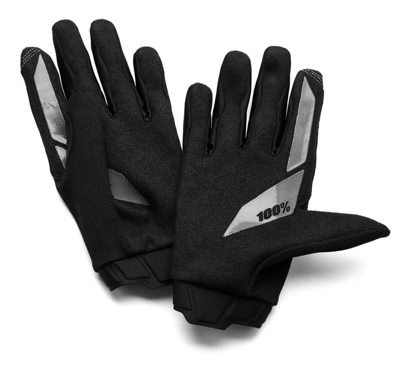 Rękawiczki 100% RIDECAMP Glove black roz. XXL (długość dłoni 209-216 mm)
