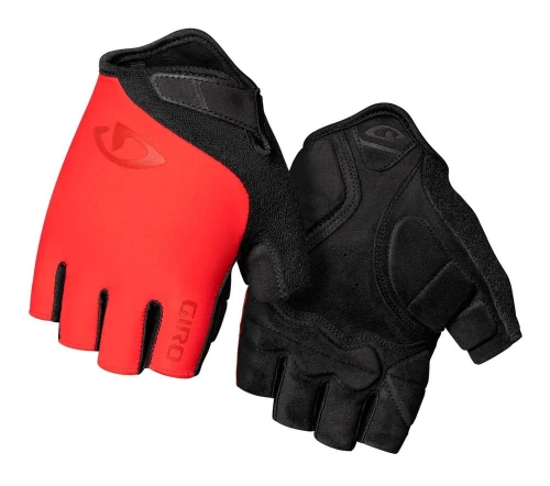 Rękawiczki męskie GIRO JAG krótki palec trim red roz. M (obwód dłoni 203-229 mm / dł. dłoni 181-188 mm) (NEW)
