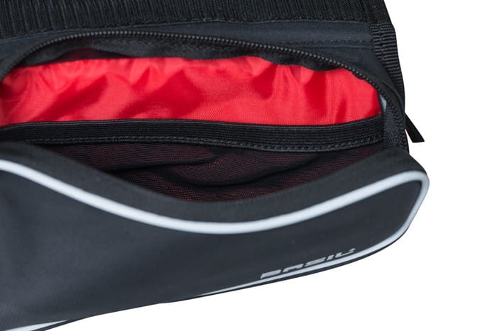 Torba na ramę BASIL SPORT DESIGN TOP TUBE FRAME DOUBLE BAG 1.5L, wodoodporna czarna (NEW)