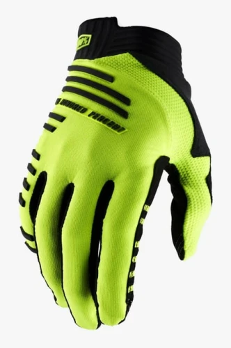 Rękawiczki 100% R-CORE Glove fluo yellow roz. L (długość dłoni 193-200 mm) (NEW)