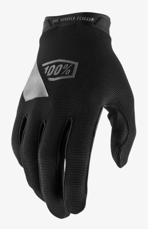 Rękawiczki 100% RIDECAMP Youth Glove black roz. XL (długość dłoni 171-181 mm) (NEW)