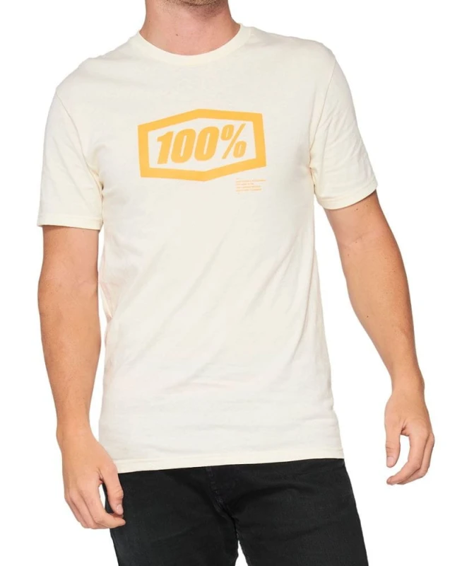 T-shirt 100% ESSENTIAL krótki rękaw chalk orange roz. L (NEW)