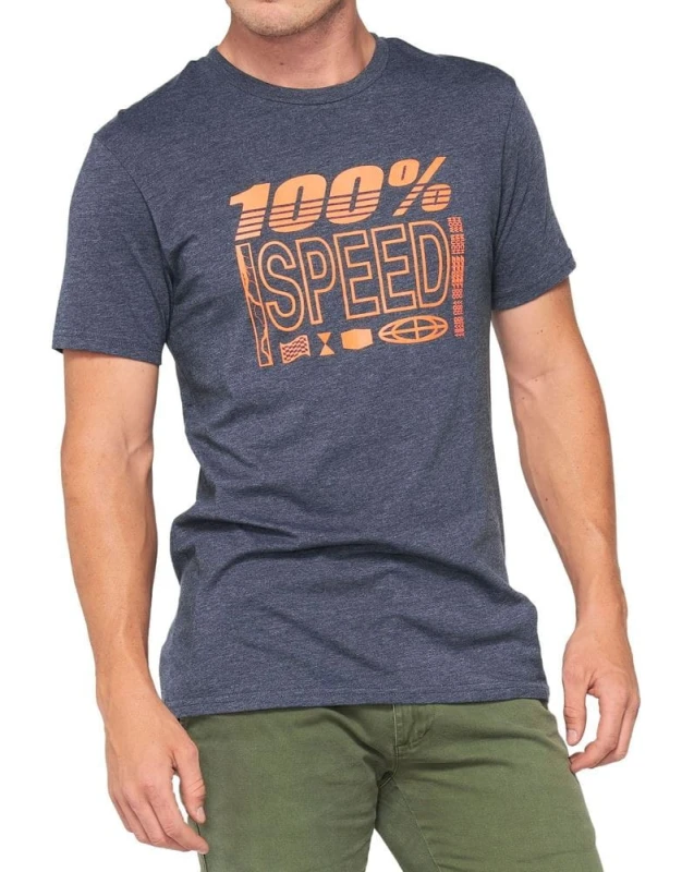 T-shirt 100% TRADEMARK krótki rękaw navy heather roz. XL (NEW)