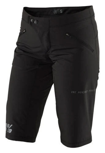 Szorty damskie 100% RIDECAMP Womens Shorts black roz. L