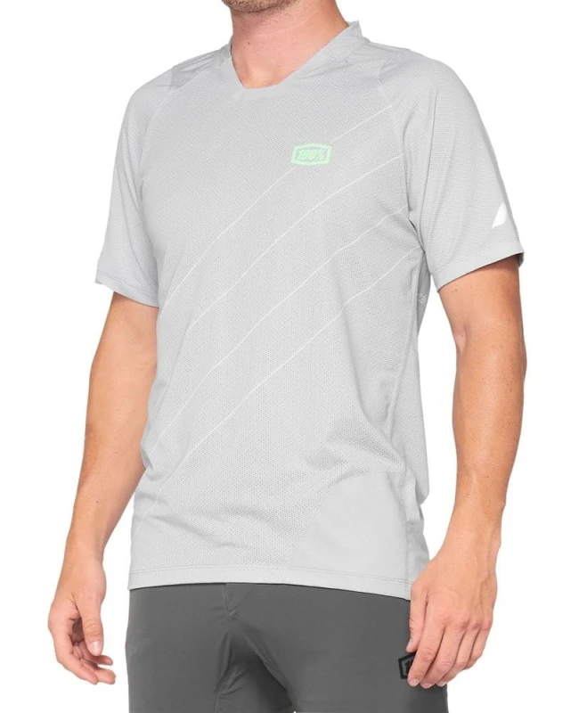 Koszulka męska 100% CELIUM Jersey krótki rękaw vapor lime roz. M