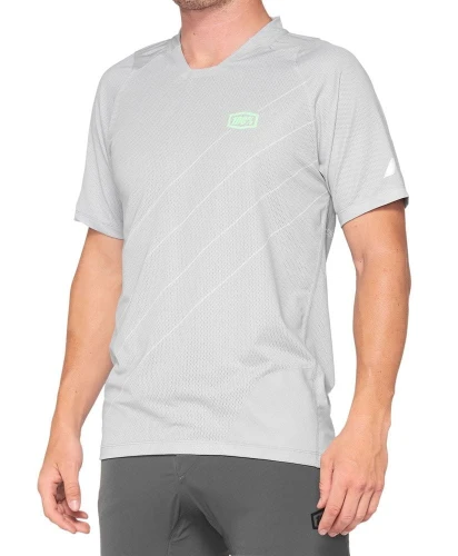 Koszulka męska 100% CELIUM Jersey krótki rękaw vapor lime roz. XL
