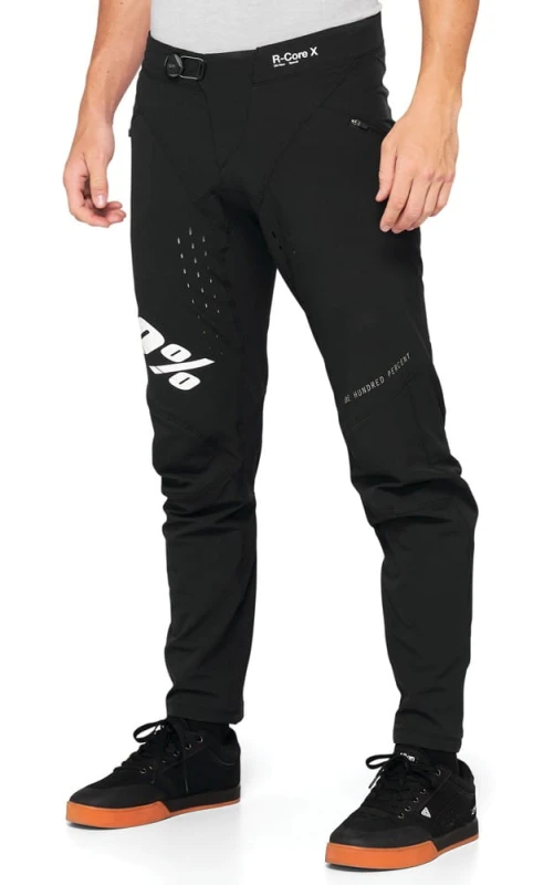 Spodnie męskie 100% R-CORE X Pants black white roz. 38 (EUR 52) (NEW 2021)