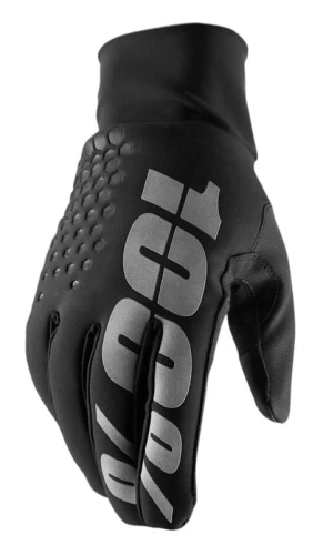Rękawiczki 100% HYDROMATIC BRISKER Gloves black roz. XXL (długość dłoni 209-216 mm)
