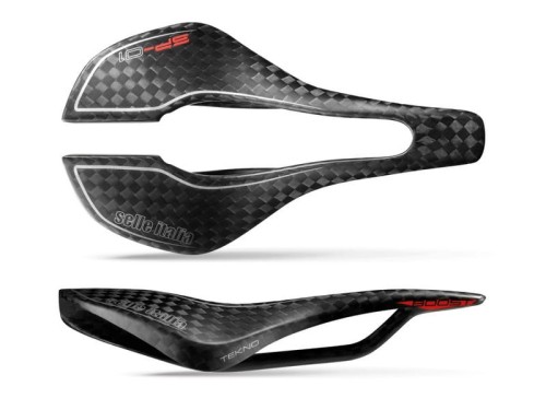 Siodło SELLE ITALIA SP-01 BOOST TEKNO SUPERFLOW L (id match L3), Hi-Tech Carbon Rail, Carbon, 120g (NEW)