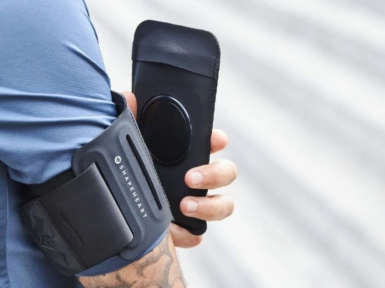 Pas do biegania z pokrowcem na telefon na ramię SHAPEHEART NHR AMZ roz.XXL < 17,2 cm (NEW)