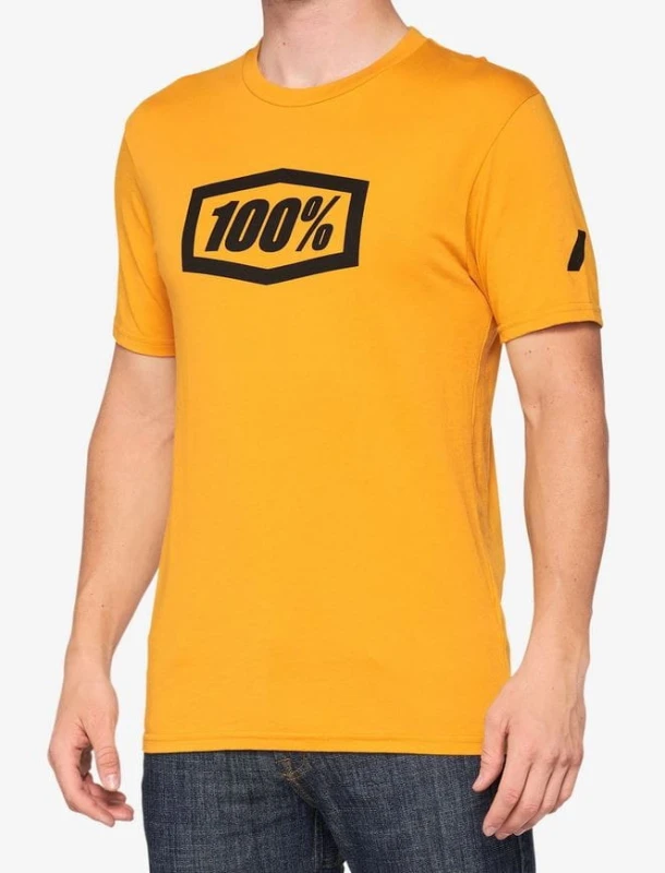 T-shirt 100% ESSENTIAL krótki rękaw goldenrod roz. L (NEW)