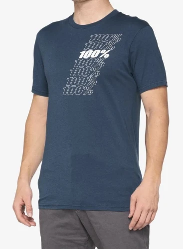 T-shirt 100% NORD krótki rękaw slate blue roz. M (NEW)