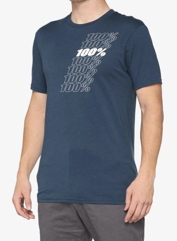 T-shirt 100% NORD krótki rękaw slate blue roz. L (NEW)