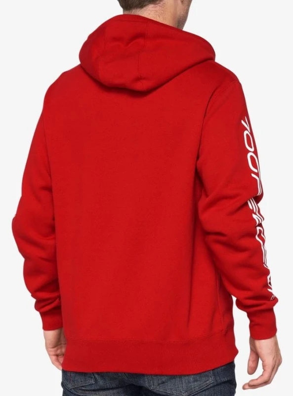 Bluza męska 100% SYNDICATE Hooded Zip Sweatshirt Chili Pepper roz. L (NEW)