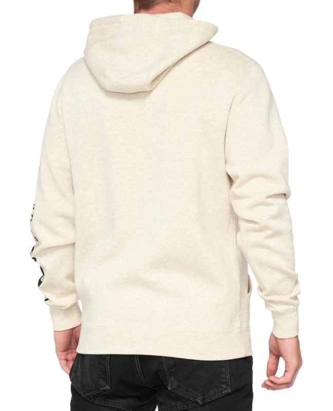 Bluza męska 100% SUPER FUTURE Hooded Pullover Sweatshirt Oatmeal Heather roz. L (NEW)