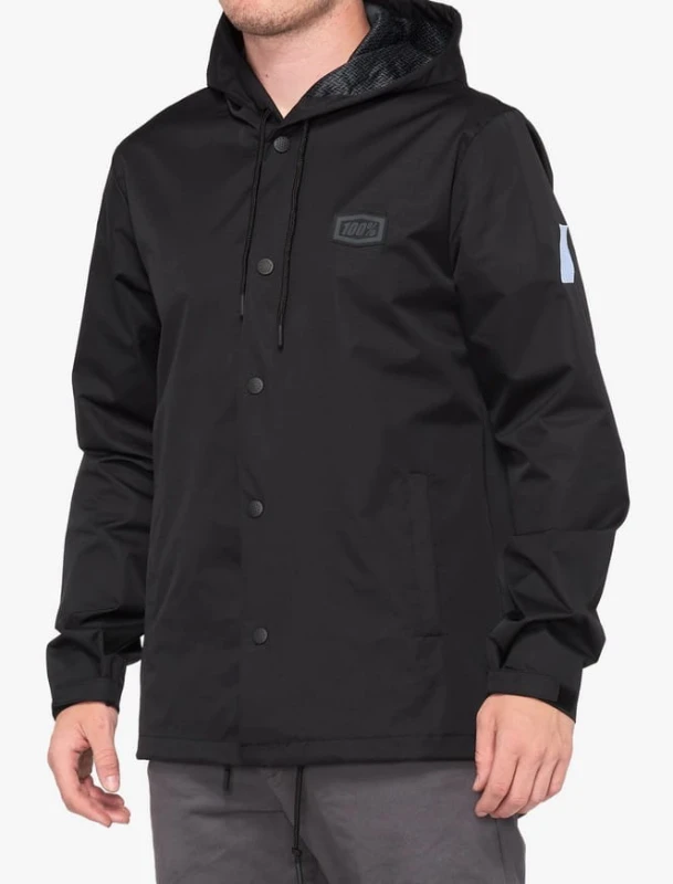 Kurtka męska 100% APACHE Hooded Snap Jacket roz. L (NEW)