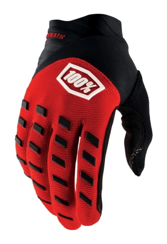 Rękawiczki 100% AIRMATIC Glove red black roz. XL (długość dłoni 200-209 mm) (NEW)