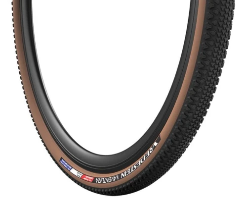Opona gravel VREDESTEIN Aventura, 700x38C (38-622), Zwijana, TPI120, 450g, TLR, Czarna (NEW)