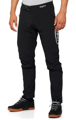 Spodnie męskie 100% R-CORE X Pants black roz. 28 (EUR 42) (NEW 2022)