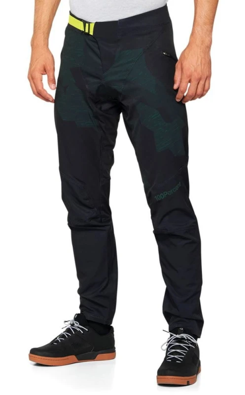 Spodnie męskie 100% AIRMATIC LE Pants Black Camo roz. 28 (EUR 42)