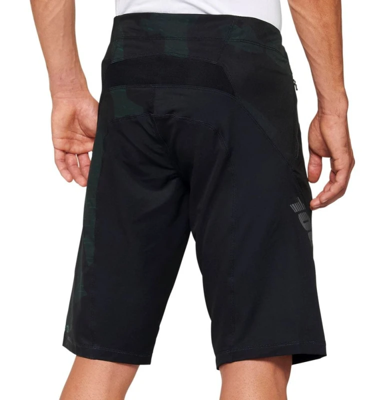 Szorty męskie 100% AIRMATIC LE Shorts black camo roz.28 (42 EUR) (NEW 2022)
