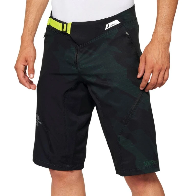 Szorty męskie 100% AIRMATIC LE Shorts black camo roz.38 (52 EUR) (NEW 2022)