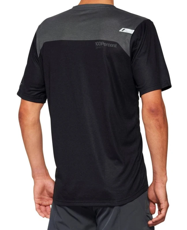 Koszulka męska 100% AIRMATIC Jersey krótki rękaw grey midnight roz. XL (NEW 2022)