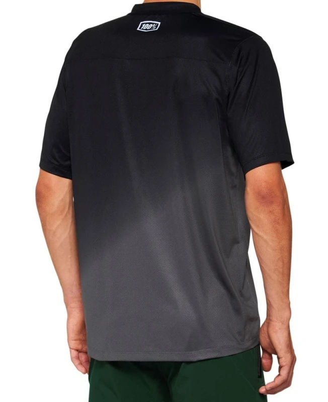 Koszulka męska 100% CELIUM Jersey krótki rękaw black charcoal roz. L