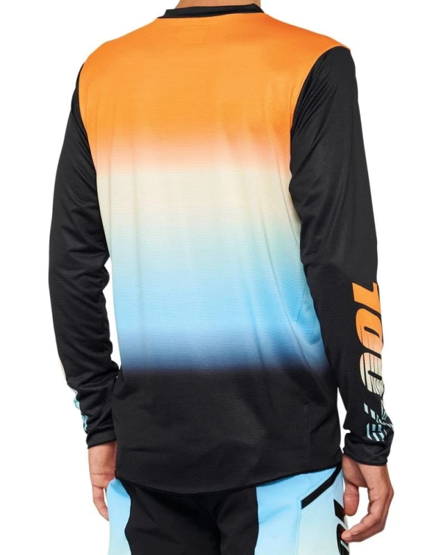 Koszulka męska 100% R-CORE X LE Jersey długi rękaw sunset roz. L (NEW 2022)