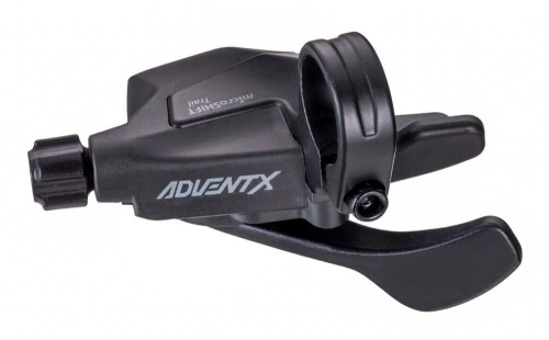 Manetka MICROSHIFT ADVENT X, Prawa, 10.rzędowa, Nie Kompatybilna z Shimano, Trigger, Bez Wskaźnika Przełożeń (NEW)