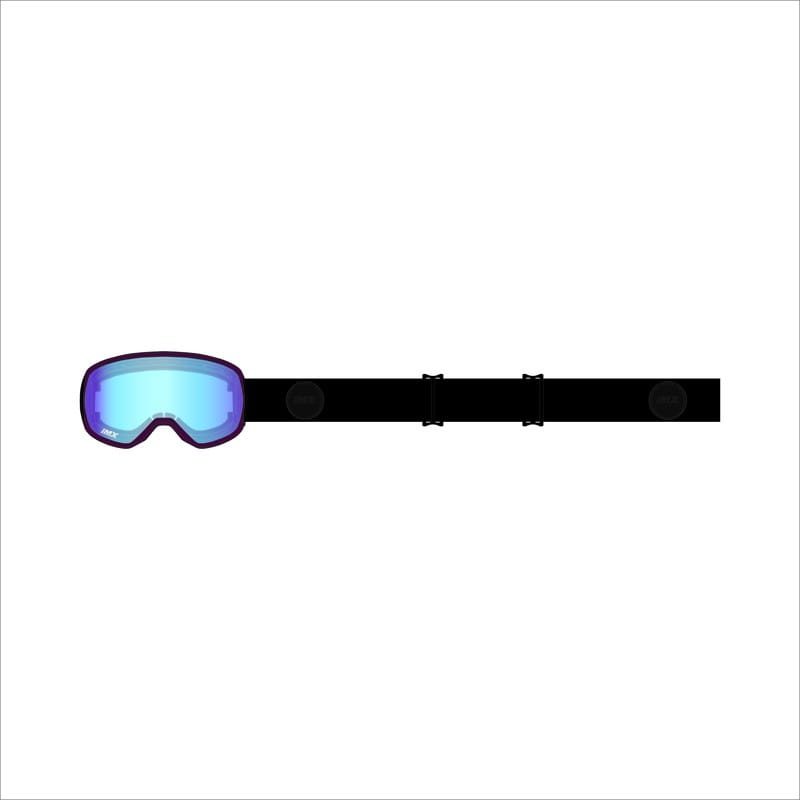 GOGLE SNOWBOARDOWE IMX PEAK PURPLE MATT/BLACK - SZYBA PODWÓJNA BLUE IRRIDIUM + BROWN