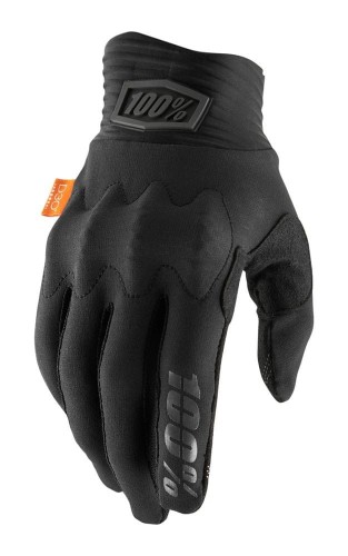 Rękawiczki 100% COGNITO Gloves Black - S (długość dłoni 181-187 mm) (NEW 2022)