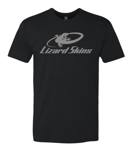 T-shirt LIZARD SKINS SUBTLE LOGO black roz. L (NEW 2023)