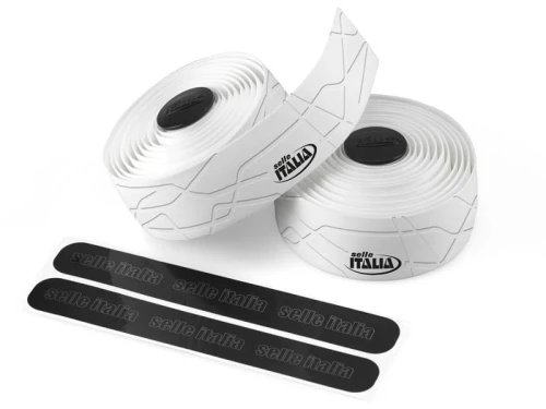 Owijka na kierownicę SELLE ITALIA SMOOTAPE Gran Fondo, 2,5mm, Pianka EVA-Żel, Biała (NEW)