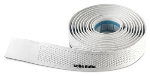 Owijka na kierownicę SELLE ITALIA SG-TAPE, 2,5mm, Pianka PU-Żel-Lycra, Biała (NEW)