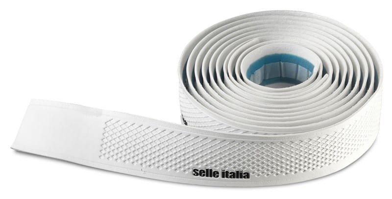 Owijka na kierownicę SELLE ITALIA SG-TAPE, 2,5mm, Pianka PU-Żel-Lycra, Biała (NEW)