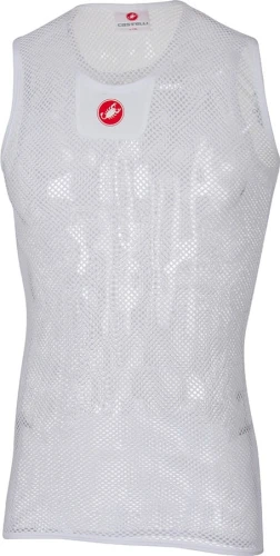 Podkoszulek Core Mesh 3, bez rękawów, biały, rozmiar S/M