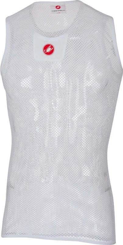 Podkoszulek Core Mesh 3, bez rękawów, biały, rozmiar S/M