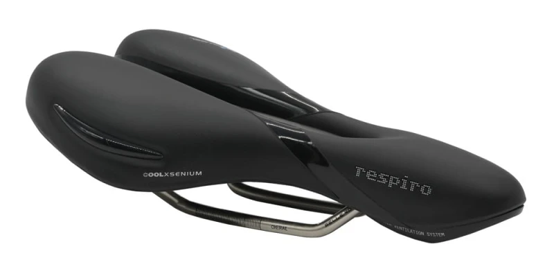 Siodło SELLEROYAL RESPIRO SOFT ATHLETIC 45st. żelowe + elastomery unisex 398g (NEW 2023)