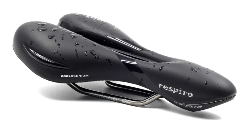 Siodło SELLEROYAL RESPIRO SOFT ATHLETIC 45st. żelowe + elastomery unisex 398g (NEW 2023)