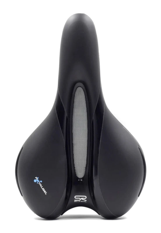 Siodło SELLEROYAL RESPIRO SOFT MODERATE 60st. żelowe + elastomery unisex 496g (NEW 2023)